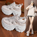 Damen Chunky Sneakers mit atmungsaktiver Netzstruktur und komfortabler Dämpfung