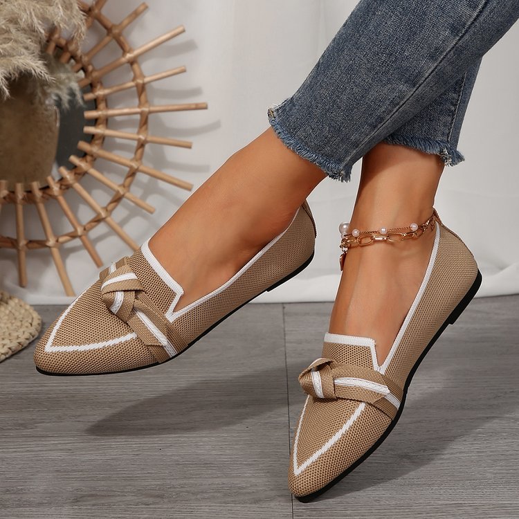 Damen Atmungsaktive und modische Slip-On Ballerinas R&B