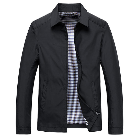 Herren Freizeitjacke mit lässigem Schnitt und praktischen Taschen R&B