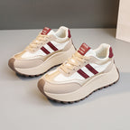 Damen Sportliche Plateau Sneakers mit innovativem Dämpfungssystem R&B