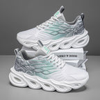 Damen Sportliche Laufschuhe mit innovativer Mesh-Oberfläche und dämpfender Sohle R&B