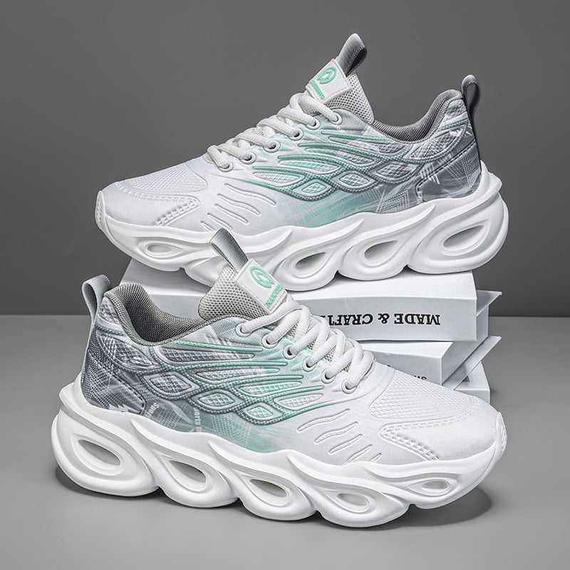 Damen Sportliche Laufschuhe mit innovativer Mesh-Oberfläche und dämpfender Sohle R&B