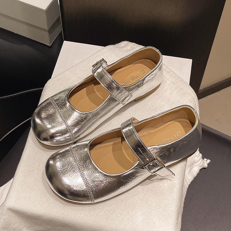 Damen Elegante Ballerinas mit verstellbarem Riemchen und komfortablem Innenfutter R&B