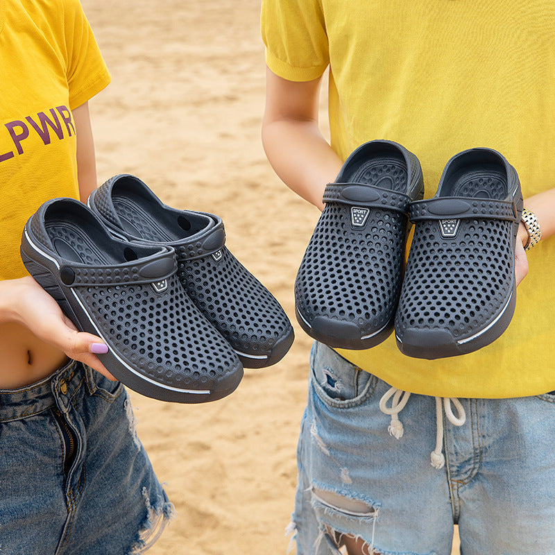 Damen Atmungsaktive Clogs mit rutschfester Sohle und flexiblem Design R&B