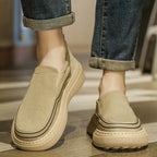 Damen Bequeme Slip-On Schuhe mit elastischen Einsätzen R&B