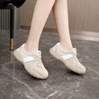 Damen Sportliche Freizeitsneaker mit atmungsaktiver Mesh-Oberfläche und rutschfester Sohle R&B
