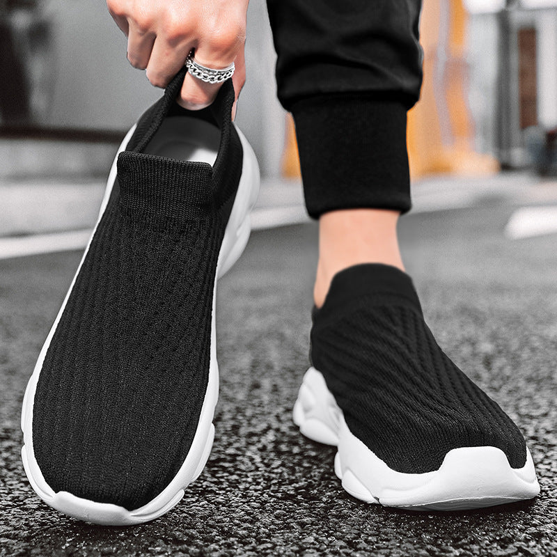 Damen Sportliche Slip-On Sneakers mit flexibler Sohle