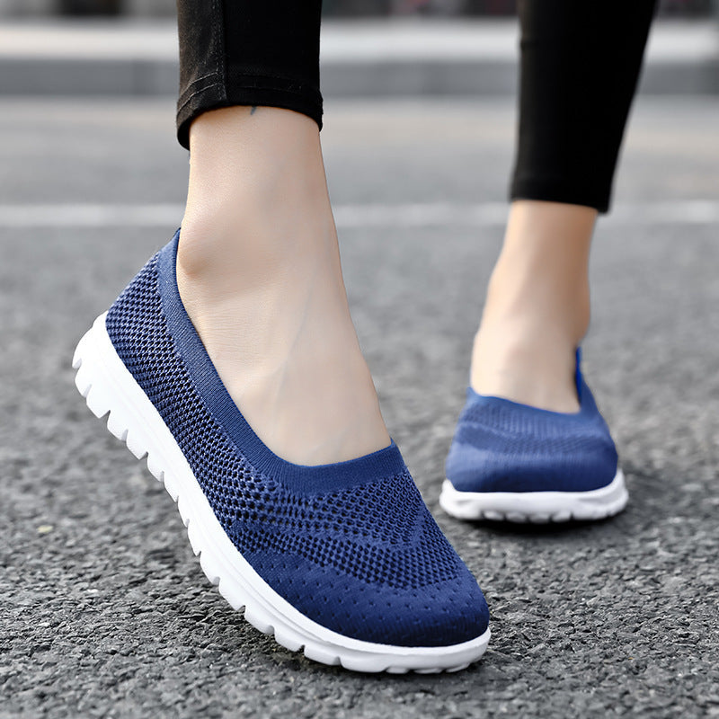Damen Leichte und atmungsaktive Slip-On Sneakers