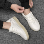 Damen Modische Sneakers aus hochwertigem Leder mit dämpfender Sohle R&B