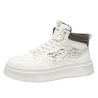 Damen Hohe Sneaker mit griffiger Sohle und modischem Obermaterial R&B