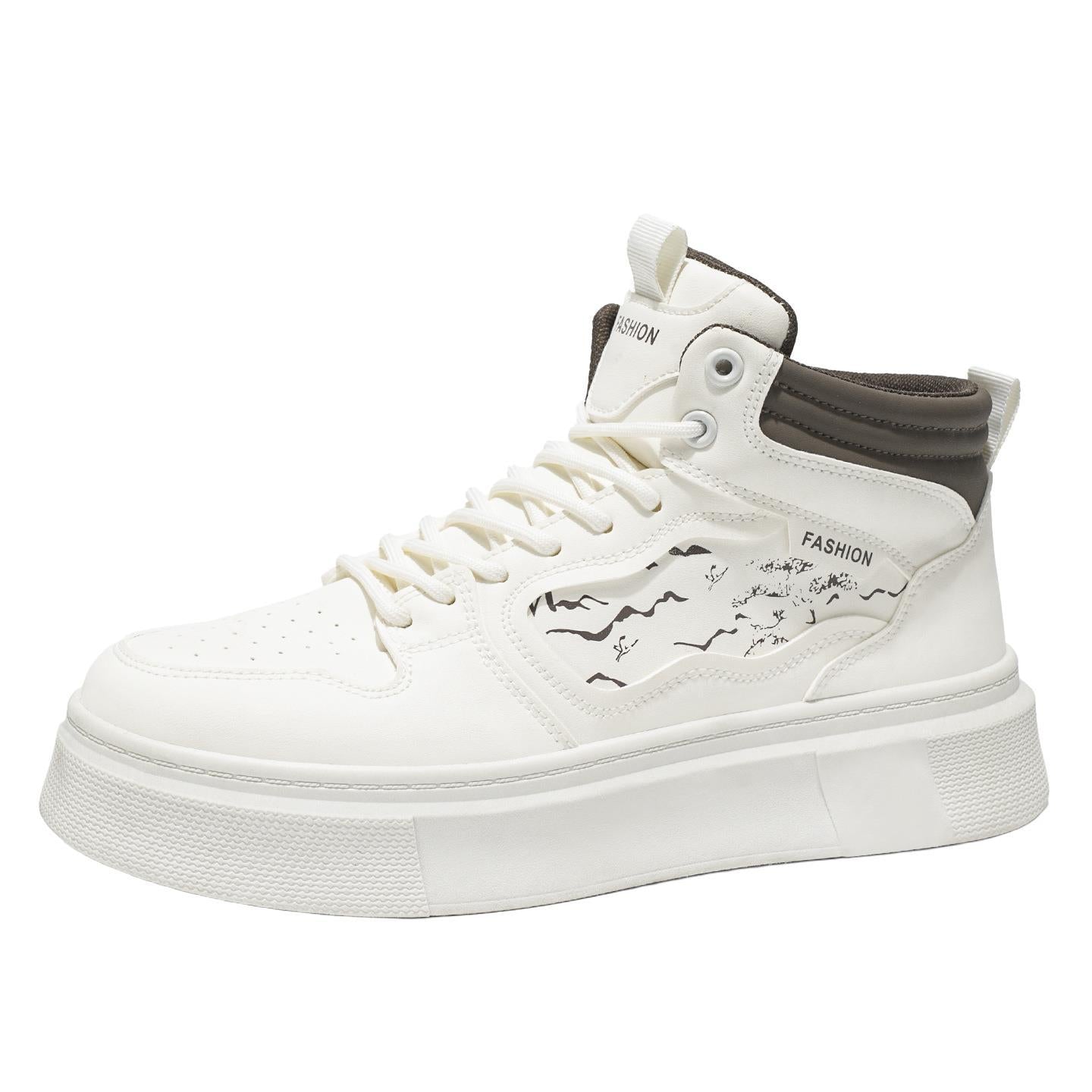 Damen Hohe Sneaker mit griffiger Sohle und modischem Obermaterial R&B