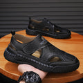 Herren Sandalen mit atmungsaktiver Oberseite und rutschfester Sohle R&B