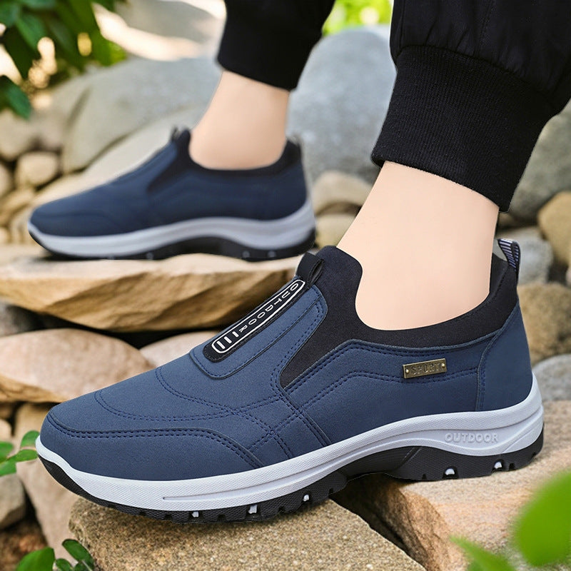 Damen Sportliche Slip-On Outdoor-Sneaker mit rutschfester Sohle R&B