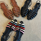 Damen Sandalen mit verstellbarem Riemen und atmungsaktivem Obermaterial R&B