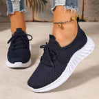 Damen Sportliche Atmungsaktive Sneakers mit flexiblem Sohlenkonzept R&B
