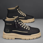 Damen Modische und robuste Wanderstiefel mit wasserabweisendem Obermaterial und rutschfester Sohle