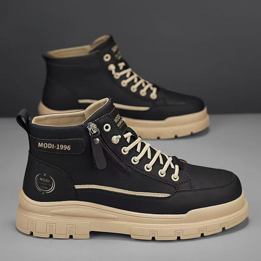 Damen Modische und robuste Wanderstiefel mit wasserabweisendem Obermaterial und rutschfester Sohle R&B