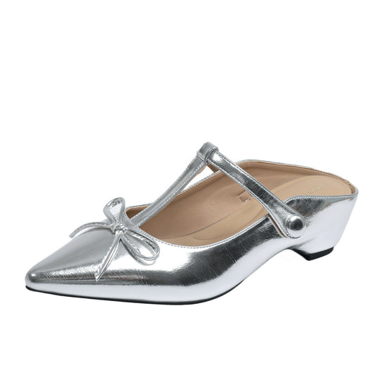 Damen Sling-Ballerinas mit eleganter Schleifen-Applikation und modischer Riemchenführung R&B