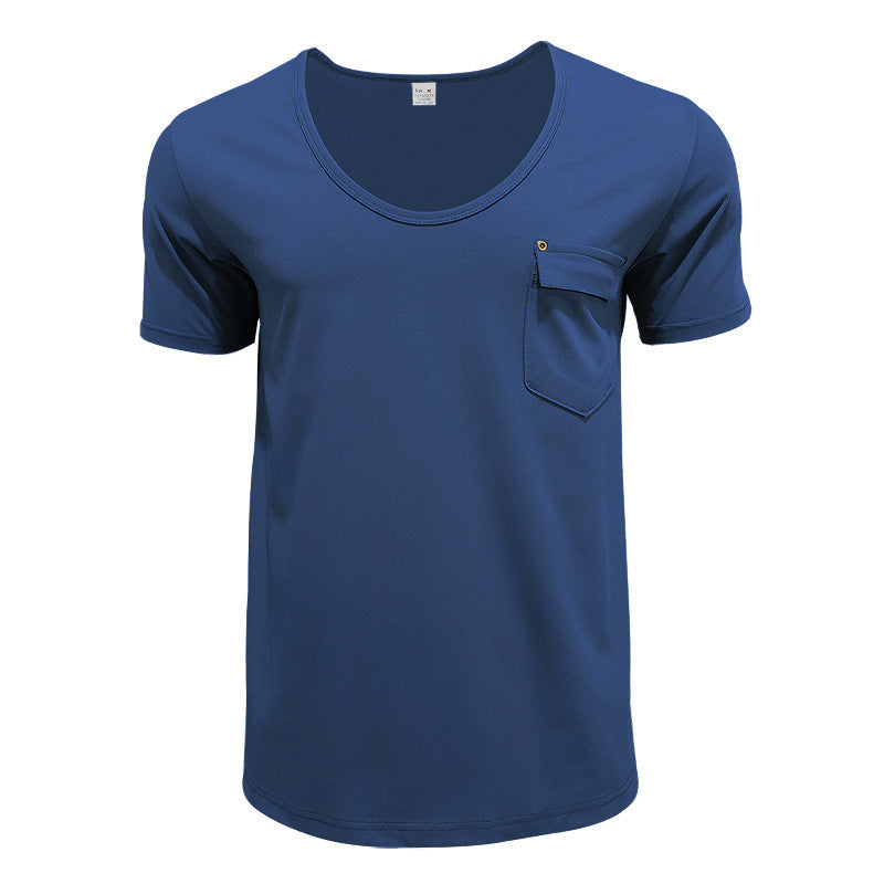 Herren Atmungsaktives T-Shirt mit praktischem Brusttasche R&B