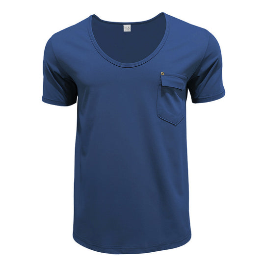 Herren Atmungsaktives T-Shirt mit praktischem Brusttasche R&B