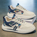 Damen modische Sneakers mit innovativem Obermaterial und strukturierter Sohle R&B