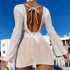 Damen Badekleid mit elegantem Wellendesign