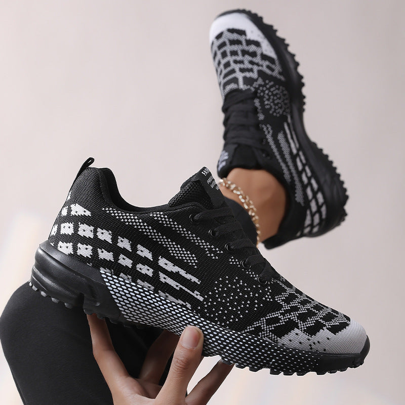 Damen Sportliche Laufschuhe mit atmungsaktivem Obermaterial und rutschfester Sohle