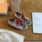 Damen Sportliche Sneakers im minimalistischen Design mit atmungsaktiver Obermaterialkombination