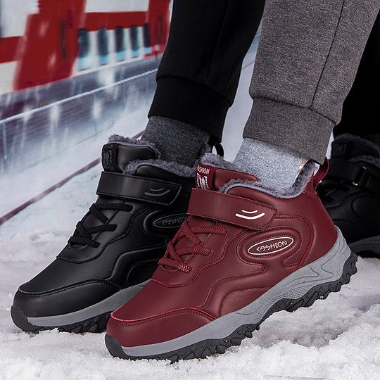 Damen Winterliche Schnürstiefel mit wärmendem Innenfutter R&B