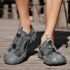 Damen Aqua-Sneaker mit Riemen und atmungsaktivem Netz R&B