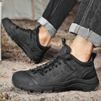 Herren robuste Trekking-Schuhe mit stoßdämpfender Sohle und atmungsaktivem Obermaterial