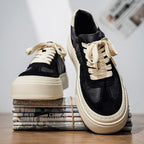 Damen modische Chunky Sneaker mit gepolsterter Sohle und strapazierfähigem Obermaterial R&B