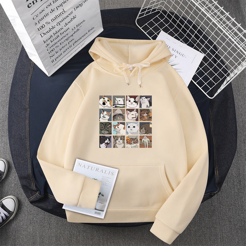 Damen Sweatshirt mit Tier-Motiv R&B