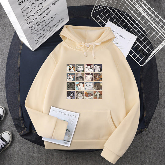 Damen Sweatshirt mit Tier-Motiv R&B
