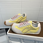 Damen Sneaker aus hochwertigem Leder und atmungsaktivem Material R&B