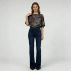 Damen Flared Jeans mit hohem Bund und perfektem Sitz