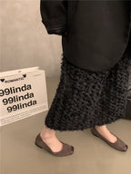 Damen Elegante und bequeme Ballerinas mit geschlossenen Zehen R&B