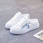 Damen Modische Slip-On Sneakers mit atmungsaktivem Mesh-Obermaterial R&B