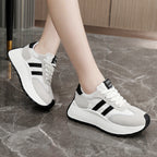 Damen modische Sneakers mit verstärktem Sohlenprofil und atmungsaktivem Obermaterial R&B