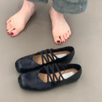 Damen Ballerinas mit innovativem Kreuzband-Design R&B