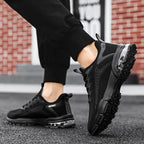 Damen Sportliche Lauf-Sneaker mit atmungsaktivem Mesh-Obermaterial und stoßdämpfender Sohle R&B