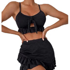 Damen Sommeroutfit mit verspieltem Rüschendesign R&B
