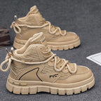 Damen Sportliche High-Top Sneaker mit rutschfester Sohle und bequemem Innenfutter R&B