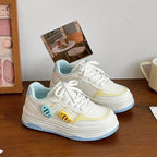 Damen Niedrigprofil Sneakers mit verspieltem Tiermotiv R&B