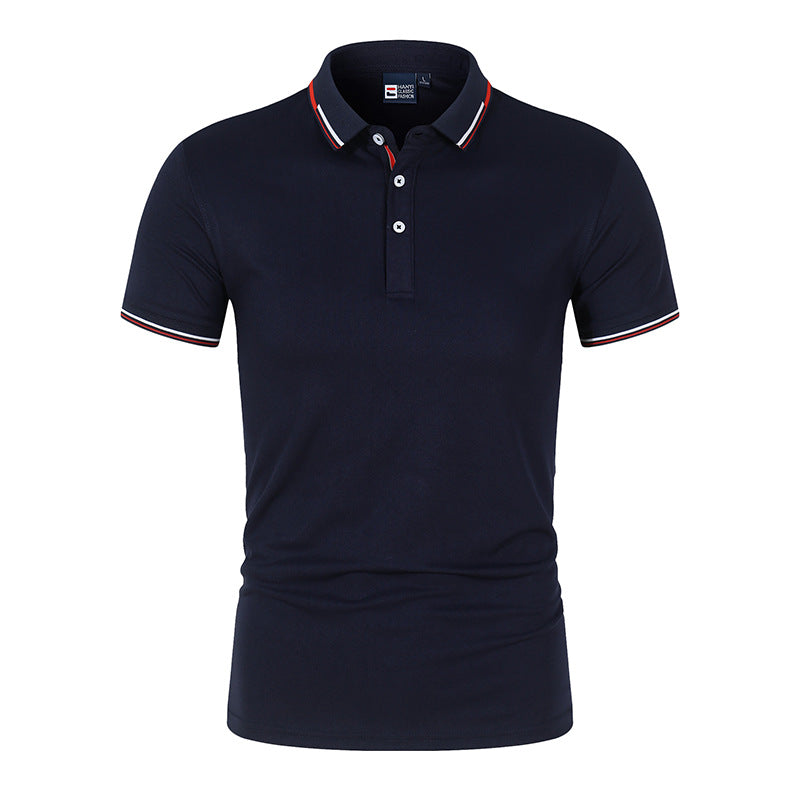 R&B | Einfarbiges Poloshirt