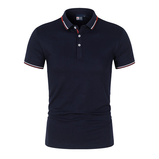 R&B | Einfarbiges Poloshirt