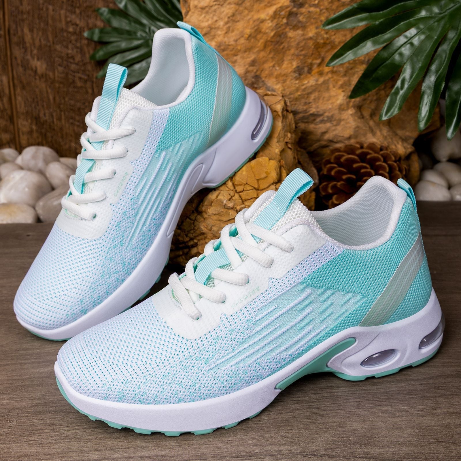 Damen Sportliche Laufschuhe mit atmungsaktivem Obermaterial und stoßdämpfender Sohle R&B