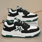 Damen Sportliche Sneakers mit verstärkter Sohle und atmungsaktiver Obermaterialstruktur R&B
