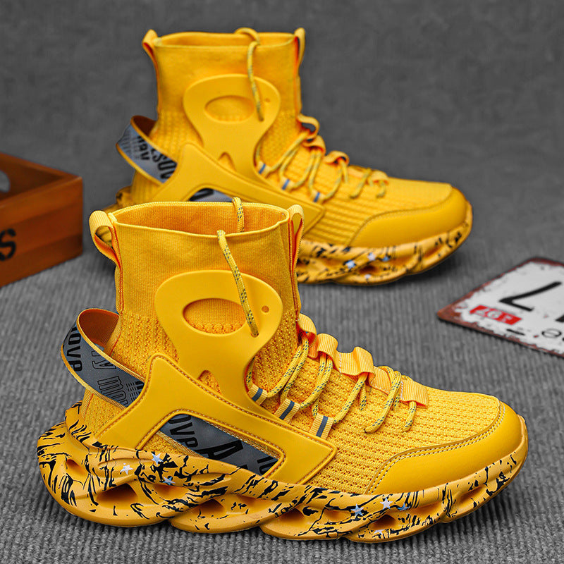 Damen Sportliche High-Top Sneakers mit innovativem Traktionsdesign R&B