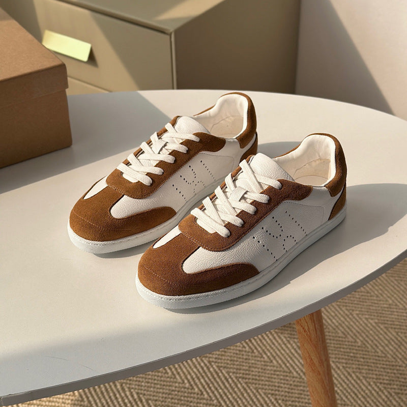 Damen Sportliche Sneakers aus hochwertigem Wildleder und atmungsaktivem Mesh R&B